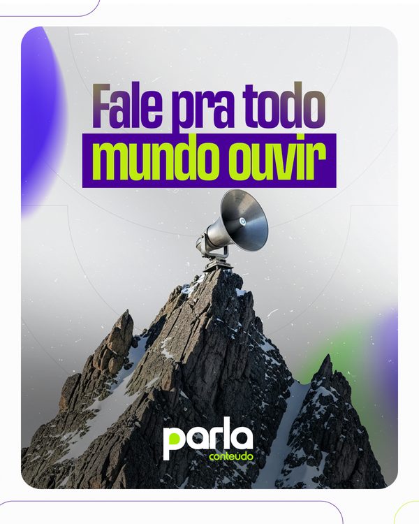 Capa: Fale pra todo mundo ouvir